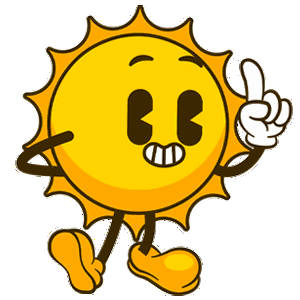 Ο Mr Sunny, η μασκότ του TicketSeller